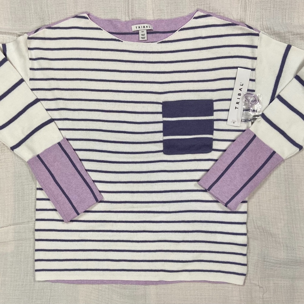 Tribal Striped Sweater